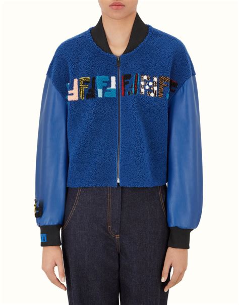 blue fendi jacket|authentic fendi jacket.